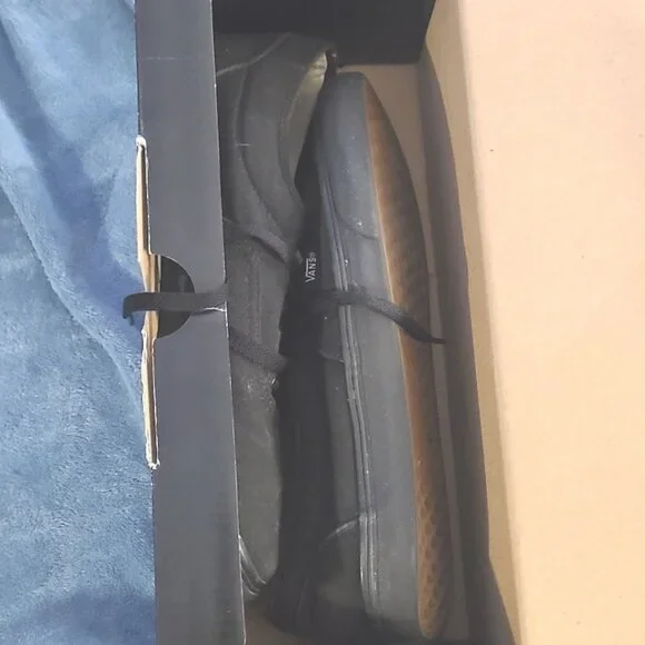 VANS "OFF THE WALL" black shoes  Size 8.5 M - Picture 7 of 7